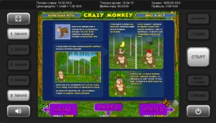 Wild символ в игровом автомате Crazy Monkey